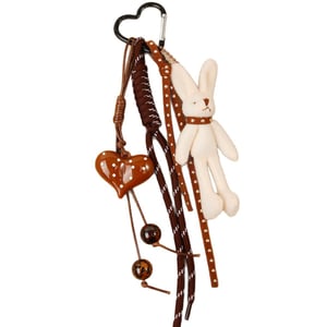 1 Piece Simple Series Cute Bunny  Women's Bag Charms h5 Picture5
