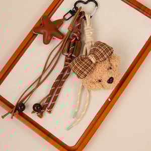 1 Piece Romantic Series Cute Bear  Women's Bag Charms h5 Picture2