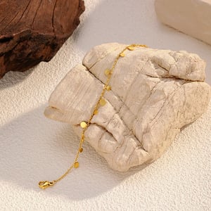 1 Piece Stainless Steel Gold Color Chain Bracelet h5 Picture4
