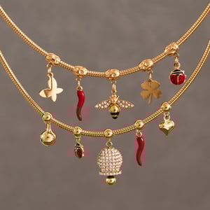 1 Piece Sophisticated Bee Stainless Steel Gold Color Zircon Women's Pendant Necklaces h5 Picture4