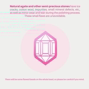 1 Stück klassische Perlen Natursteine Acryl-Telefonkette h5 Bild6