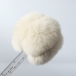 1 pince à cheveux mignonne en forme de pompon poilu pour femme h5
