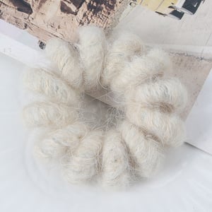 1 chouchou simple et décontracté en fourrure pour femme h5