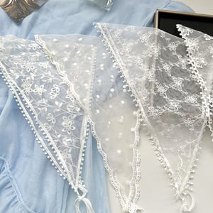 1 Piece Romantic Lace Flower Polyester Women's Hair Bands h5 Picture4