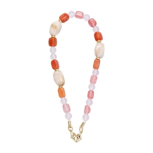 1 Piece Classic Beads Natural Stones Acrylic Phone Chain h5