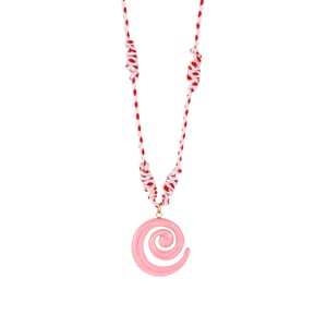 Collar con colgante de concha de mar de vacaciones de acero inoxidable color dorado para mujer, 1 pieza h5 Imagen3