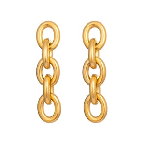 Boucles d&#39;oreilles pendantes en acier inoxydable (1 paire) h5 Image5
