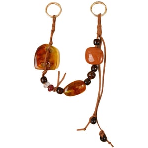 1 String Simple Series Retro Irregular Shape Resin Women's Bag Charms h5 Picture5