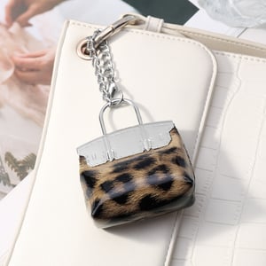 1 Piece Leopard Print Leather Women's Bag Charms h5 Picture4