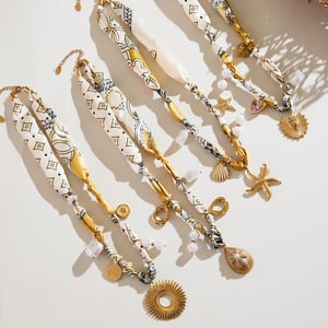 1 Piece Sophisticated Droplet Stainless Steel Gold Color Women's Pendant Necklaces h5 Picture2