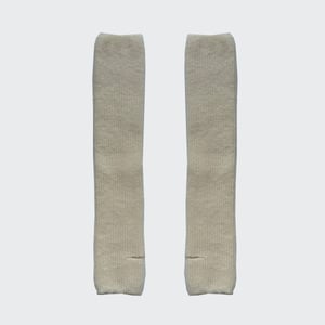1 Pair Wool Blend Solid Color Knitted Leg Warmers h5