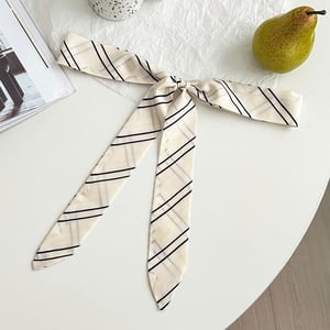 1 Piece Stylish Plaid Polyester Women's Bandana h5