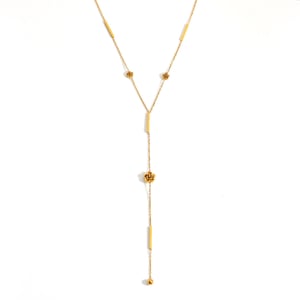 1 Piece Simple Devil's Eye Star Moon Stainless Steel Women's Chain Necklaces h5 Picture4