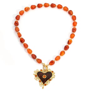 1 Piece Ethnic Irregular Shape Sun Stainless Steel Women's Beaded Necklaces h5 Picture5