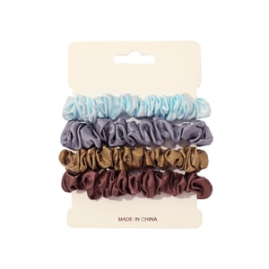 1 Piece Daily Solid Color Fabric Women's Scrunchies h5 Picture4