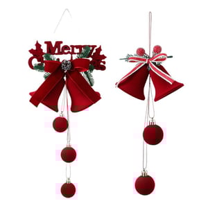 1 Piece Christmas Red Flocking Party Supplies h5 Picture5