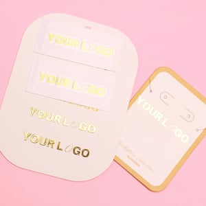 Customize LOGO Golden Hot Stamping Process  Crystal Label Transfer Sticker h5 Picture3