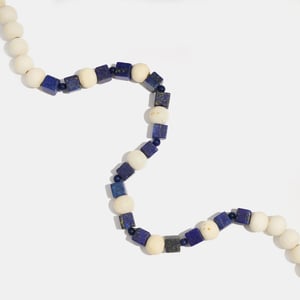 1 Piece Indie Style Stone & Wooden Beaded Necklace h5 Picture3