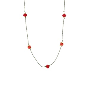 1 pieza elegante collar colgante de cuentas y piedras naturales para mujer h5 Imagen3