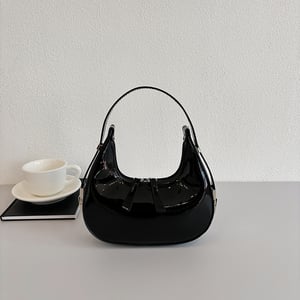 1 Piece Simple Elegant Solid Color PU Women's Handbags h5