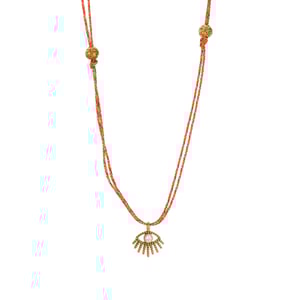 1 collar con colgante de acero inoxidable con forma irregular y caprichosa para mujer h5 Imagen8