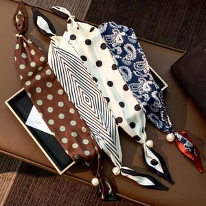 1 Piece Luxurious Paisley Pattern Polyester Women's Bandana h5 Picture2