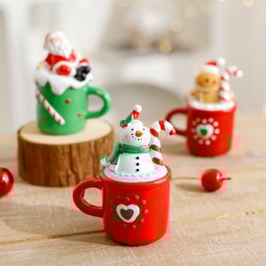 1 Piece Christmas Mug Resin Party Supplies h5 Picture2