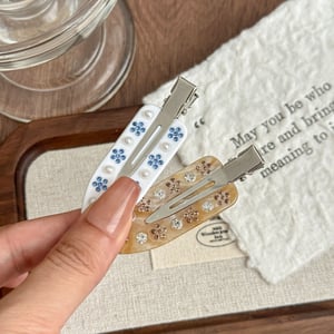 1 Piece Delicate Flower Acetate Women's Hair Clips h5 Picture4