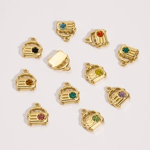 1 PieceRadio Shape DIY Irregular Shape Stainless Steel Women's Pendants h5 Picture3