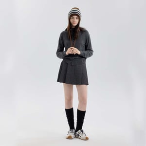 1 Piece Retro Stripe Nylon Knitted Hat h5 Picture4