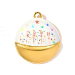 1 Piece Vivid Fruit Stainless Steel Gold Color Women's Pendants h5