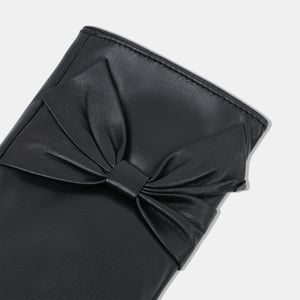 1 Paar PU-Damenhandschuhe mit Schleifenknoten h5 Bild3