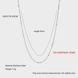 Einfache und stilvolle DIY goldfarbene Edelstahlketten h5