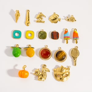 Pendentif femme en acier inoxydable, motif écureuil mangue et glace (1 pièce) h5 Image4