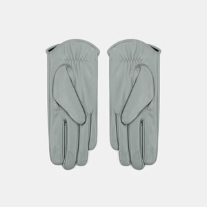 1 Paar einfarbige PU-Damenhandschuhe mit Schleife h5 Bild2