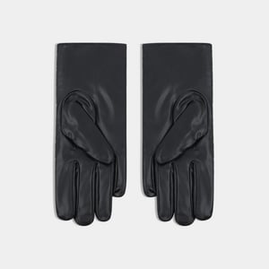 1 paire de gants élégants à carreaux en PU pour femmes h5 Image2