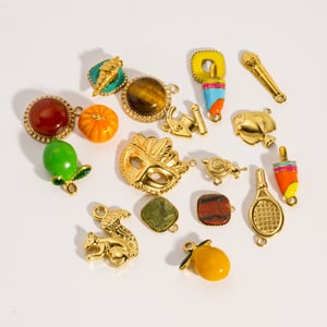 Pendentif femme en acier inoxydable, motif écureuil mangue et glace (1 pièce) h5 Image2