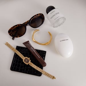 1 Piece Curving Annular Stainless Steel Gold Color Women's Cuff Bracelets h5 Picture4