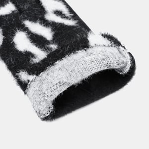 1 paar retro luipaardpatroon polyester dameshandschoenen h5 Afbeelding5