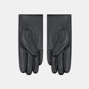1 paire de gants pour femmes en PU ajourés de couleur unie h5 Image2