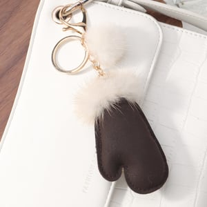 1 Piece Mini Plush Gloves Keychain h5 Picture5