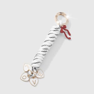 1 Piece Heart Bow Knot Alloy Bag Charm h5 Picture4