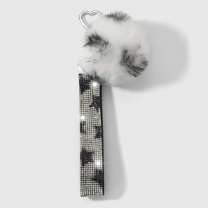 1 Piece Retro Leopard Plush Ball Bag Charm h5