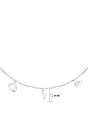 Necklace Animal Farm Silver Color Stainless Steel h5 Picture2