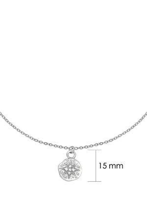 Collier Hammered Star Argenté Acier inoxydable h5 Image2