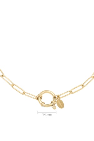 Necklace Chain Beau Gold Color Stainless Steel h5 Picture2