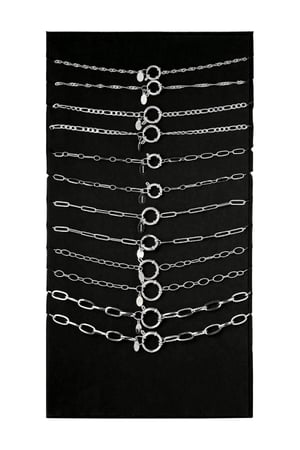 Display Set Chains & Charms Zilver Stainless Steel h5 Afbeelding3