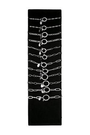 Display Set Chains & Charms Zilver Stainless Steel h5 Afbeelding4