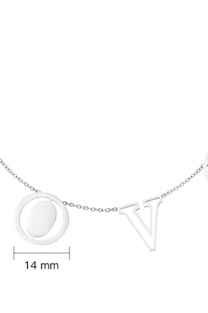 Halskette Letters Love Silber Edelstahl h5 Bild3