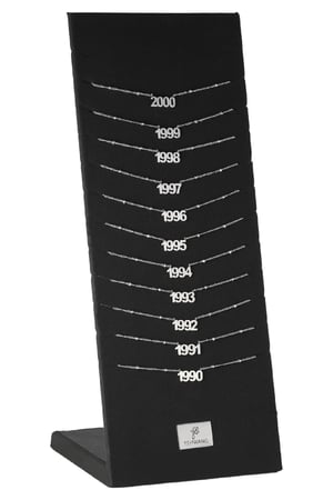 Collier Year 1999 Argenté Acier inoxydable h5 Image4